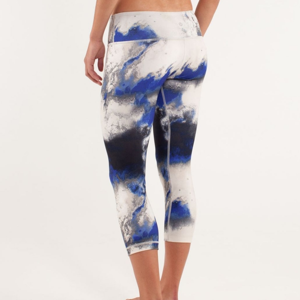 Lululemon Wunder Under Crop Milky Way Multi size 2